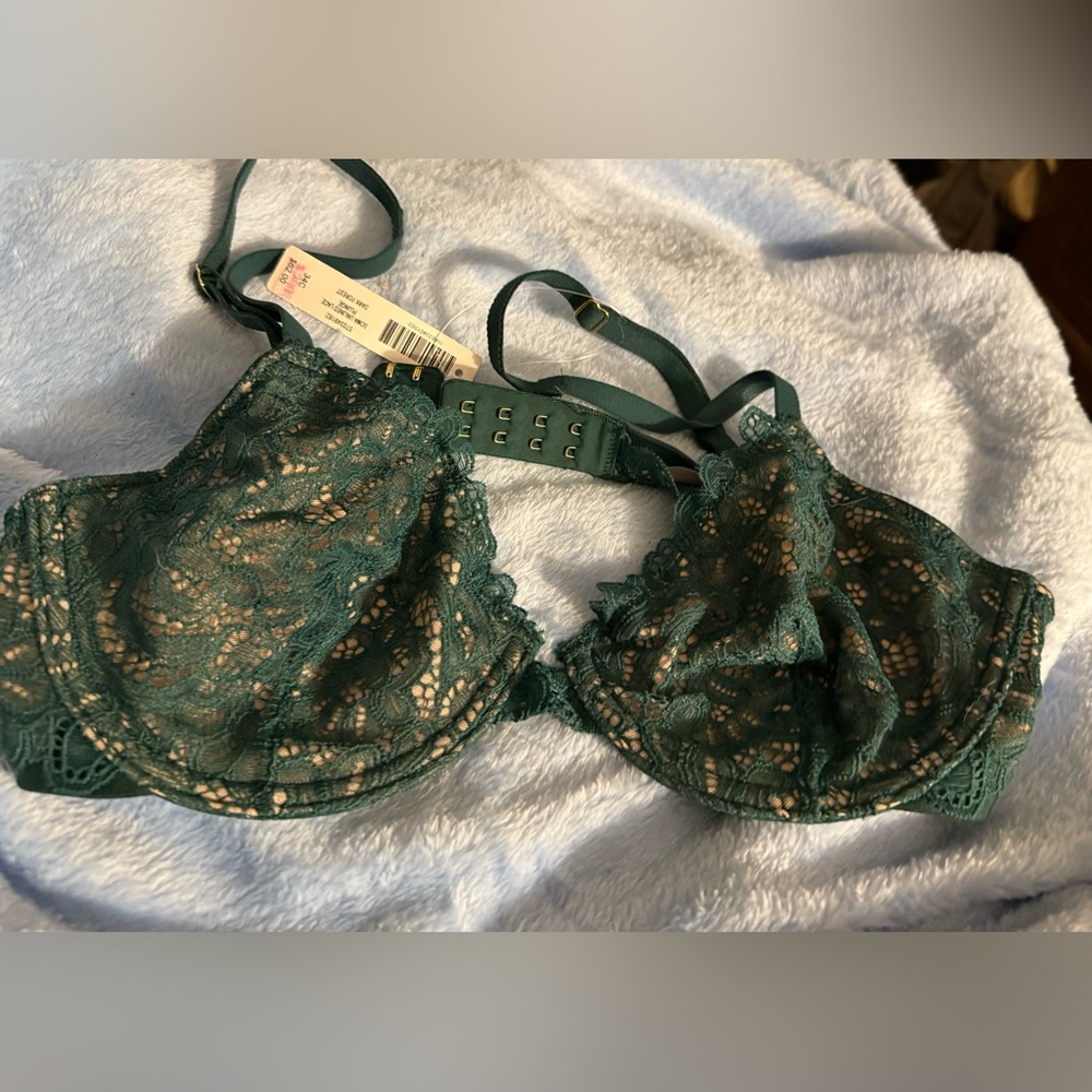 Soma Green Lace Bra